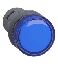 Lampa de semnalizare Schneider, LED, albastru, 24VAC/DC, D22, XA2EVB6LC