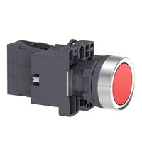 Buton comanda Schneider, cu revenire si LED, 1NI, rosu, XA2EW34B2