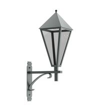 Aplica iluminat exterior parcuri, ornamental, LED, 4000K, 1.2ml, gri, 31.5W, IP65, Gedanus, Elmarco