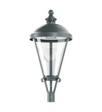 Corp de iluminat stradal LED, 24W, gri, 380x380x700mm, 4000K, IP65, Aria, Elmarco