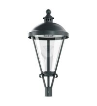 Corp de iluminat stradal LED, 32W, grafit, 380x380x700mm, 4000K, IP65, Aria, Elmarco