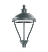 Corp de iluminat stradal LED, 24W, gri, 380x380x620mm, 4000K, IP65, Aria BIS, Elmarco