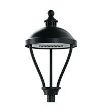 Corp de iluminat stradal LED, 24W, negru, 380x380x620mm, 4000K, IP65, Aria BIS, Elmarco