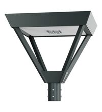 Corp de iluminat stradal LED, 48W, grafit, 470x470x450mm, 4000K, IP65, Ottawa, Elmarco