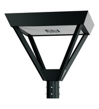 Corp de iluminat stradal LED, 48W, negru, 470x470x450mm, 4000K, IP65, Ottawa, Elmarco