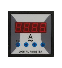 Ampermetru digital Comtec, monofazic, 72x72, MF0028-02005