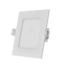 Spot LED, tip panel, incastrat, patrat, alb, 6W, 4000K, IP20, Emos, ZD2122