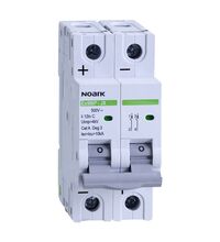 Siguranta automata (disjunctor) bipolara Noark, 2P, 16A, curba C, 10kA, aplicatii fotovoltaice, 500VDC, 110086