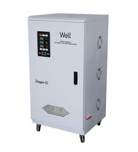 Stabilizator de tensiune trifazic cu servomotor, 15KVA, 12KW, WELL, Troper