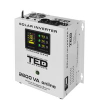 Invertor solar 2 prize Schuko, 2.6KVA, 1800W, TED000293