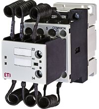 Contactor capacitiv ETI, 230VAC, 10kVAr, 1NI+1ND, 004643801