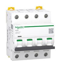 Siguranta automata (disjunctor) tetrapolara Schneider, 4P, 10A, curba B, 6kA, A9F73410