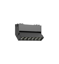 Corp de iluminat LED pe sina, pentru sina magnetica, liniar, reglabil, negru, 6W, 4000K, Braytron, BD60-13111