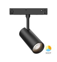 Proiector LED pe sina, tip spot, mobil, negru, 10W, CCT, Braytron, BD61-00281