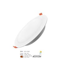 Spot LED, fix, incastrat, rotund, alb, 20W, CCT, DW11, Braytron, BP11-12080