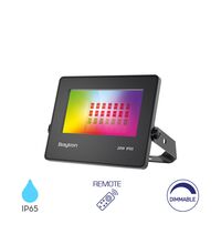 Proiector LED, negru, 30W, RGB, IP65, Braytron, BT66-03091