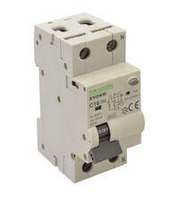 Siguranta automata (disjunctor) cu protectie diferentiala monofazica Tracon, 40A, 300mA, curba C, RCBO, tip AC, 10kA, EVOKMA2C403