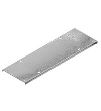 Capac pentru jgheab metalic din tabla, MTF, 100x0.6mm, 3ml