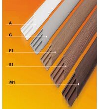 Canal cablu PVC de pardoseala CanaLux, fara adeziv, 70x18mm, stejar