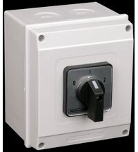 Comutator cu came Tracon, in trepte, 60 grade, 2X4P, 20A, 0-1-2, TKB-206/4T65