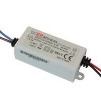 Surse de alimentare LED Mean Well, 1 iesire, 12VDC, 8W, IP42, APV-8-12