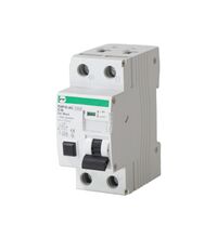 Siguranta automata (disjunctor) bipolara PROMFACTOR, 10A, curba C, 30mA, RCBO, tip AC, 10kA, FAP, FAP10C10030AC