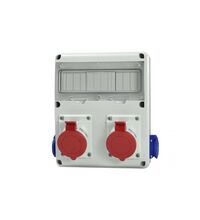 Tablou organizare santier trifazic, IP66, 230/415VAC, 16A/32A, Scame, 633.RO0009