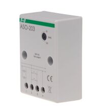 Automat de scara cu autoblocare F&F, 0.5sec-10min, AC/DC, 24VAC/DC, 1ND, ASO-203