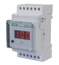 Ampermetru digital monofazat, sina DIN, digital, F&F, DMA-1-True-RMS