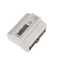 Contor de energie electrica trifazat cu masurare directa, 7 module, digital, 100A, F&F, LE-05d