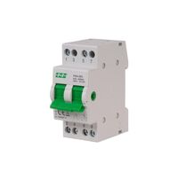 Comutator manual de transfer ATS aplicatii fotovoltaice / generator 2P, monofazat, 63A, 1-0-2