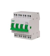 Comutator manual de transfer ATS aplicatii fotovoltaice / generator 4P, trifazat, 63A, 1-0-2