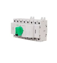 Comutator manual de transfer ATS aplicatii fotovoltaice / generator 4P, trifazat, 63A, 1-0-2