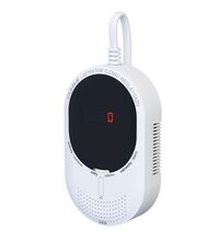 Detector de monoxid de carbon si gaz, cu WI-FI, mobil, alb, IP20, F&F, CTLG-09-W
