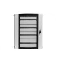 Dulap electric metalic, cu plastroane, 96 module, usa transparenta, 600x750x200cm, F-ELEKTRO, Mistral, IP55