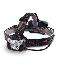 Lanterna LED profesionala, de cap, 20W, dual, cu senzor de prezenta, 1400lm, Videx