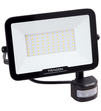 Proiector LED, senzor de miscare, 50W, 4000K, IP65, RSMDSM, Tracon