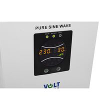 Invertor solar cu regulator MPPT, 2 prize Schuko + regleta, 1KVA, 700W, MPPT30A, SINUS PRO S