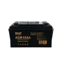 Acumulator 12V, AGM, VRLA, 65Ah, VOLT