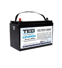 Acumulator 12V, BMS, bluetooth, LiFePo4, M8, 150A, TED007414