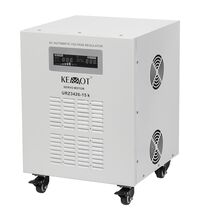 Stabilizator de tensiune monofazic cu servomotor, 230VAC, 15KVA, 10500W, Kemot