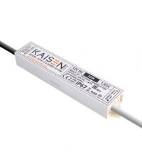 Transformator pentru iluminat LED, 20W, 24V, IP67, slim, Kaisen