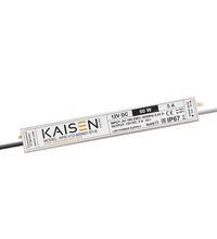 Transformator pentru iluminat LED, 60W, 24V, IP67, slim, Kaisen