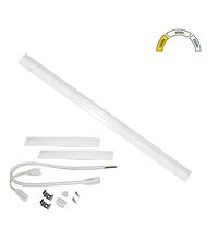 Corp de iluminat LED, interconectabil, aplicat, liniar, alb, 10W, CCT, IP44, Lumen