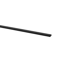 Profil Al pentru banda LED, echipat cu dispersor negru si capace, 2ml, negru, aparent, Lumen, 30-1550219
