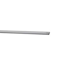 Profil Al pentru banda LED, echipat cu dispersor mat si capace, 2ml, argintiu, aparent, Lumen, 30-155029