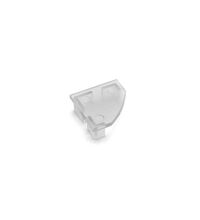 Capac terminal pentru profil banda LED, 90 grade, argintiu, Lumen, 30-1574