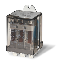 Releu de putere Finder, 11 fastoane, 110VDC, 16A, 3CO, 62.83.9.110.4300