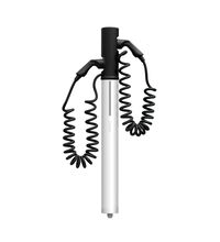 Statie incarcare autovehicule electrice, Tip2, 5ml, 2x22kW, 2 prize, 16-32A, 400VAC, montaj pe perete, vertical, Astreea, ACS2221