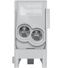 Clema de derivatie Tracon, 2P, 25mmp, gri, FLECUR-25-25-2